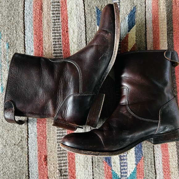 Frye Melissa Brown Size 8 Ankle Boots - Picture 10 of 10